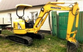 Аренда Мини экскаватор Komatsu PC-35