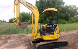 Аренда Мини экскаватор Komatsu PC-35