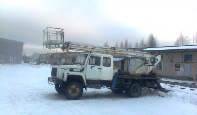 Услуги автовышки телескоп АПТ 17 М