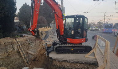 Услуги, аренда миниэкскаватора