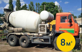 Услуги автобетоносместителя. Бетоновоз.
