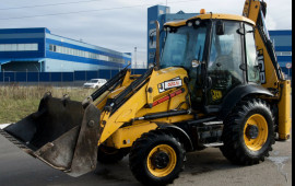 Аренда Экскаватор погрузчик jcb 3cx. Планировка.