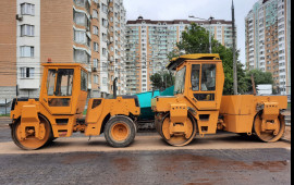 Аренда катка дорожного. Услуги спецтехники.