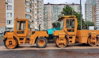 Аренда катка дорожного. Услуги спецтехники.