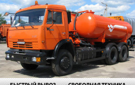 Откачка выгребных ям, септика, туалета в Воронеже