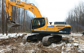 Аренда гусеничного экскаватора Hyundai R300LC-9S
