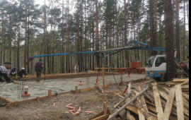 Услуги швинга бетононасоса