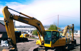 Аренда Экскаваторов KOMATSU В Омске