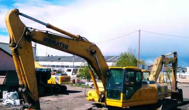 Аренда Экскаваторов KOMATSU В Омске