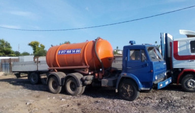 Услуги по откачке. Ассенизаторские услуги.