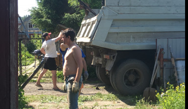 Вывоз любого мусора. Аренда самосвалов.