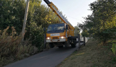 Услуги автовышки. Вышка в аренду. Высотные работы.