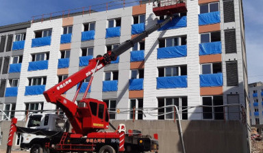 Корейские АГП 18 - 36 метров. Автовышка аренда.