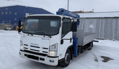 Манипулятор аренда в Москве и области. isuzu