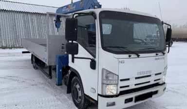 Манипулятор аренда в Москве и области. isuzu