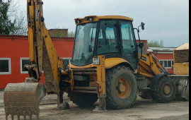 Услуги экскаватора погрузчика jcb. Земляные работы