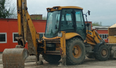 Услуги экскаватора погрузчика jcb. Земляные работы