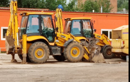 Услуги экскаватора погрузчика jcb. Земляные работы