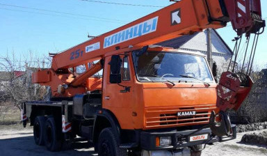 Услуги автокрана 25/32