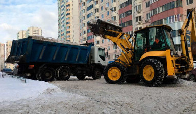Вывоз снега, уборка территории