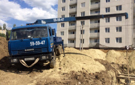 Манипулятор Камаз. Перевозка, доставка материалов.