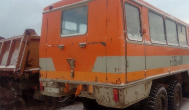 Вахтовый автобус нзас 4208 на базе камаза