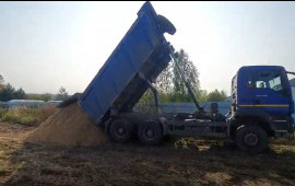 Строительный песок купить во Владимире с доставкой