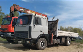 Манипулятор г/п 8т., КМУ 3.5т. Перевозка, погрузка