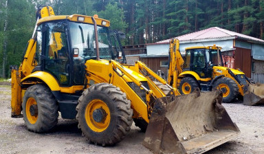 АРЕНДА ЭКСКАВАТОР-ПОГРУЗЧИКА И САМОСВАЛОВ