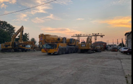 Услуги автокрана пневмоколесного Liebherr LRT 1100