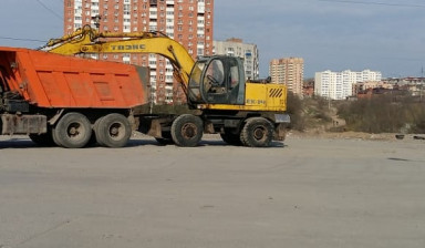 КАМАЗ самосвал. Доставка щебень, песок, чернозем. в Ростове-на-Дону