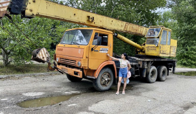 Аренда автокрана. Разгрузка, погрузка, подъём kamaz