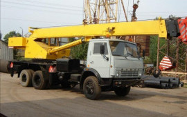 АВТОКРАН 20 Т 22м аренда. Подъем, разгрузка.