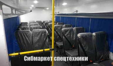Новый вахтовый автобус Iveco Eurocargo 6х6 / Ивеко