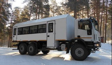 Новый вахтовый автобус Iveco Eurocargo 6х6 / Ивеко