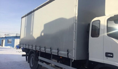 Борт Тент Штора на JAC N80 со спальником