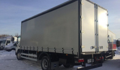 Борт Тент Штора на JAC N80 со спальником
