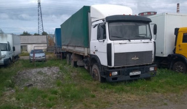 Маз 630305 бортовой, тентованный