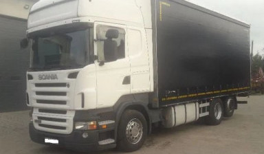 Скания R420 2012г Автомат Спальник 6х2 Тент-штора