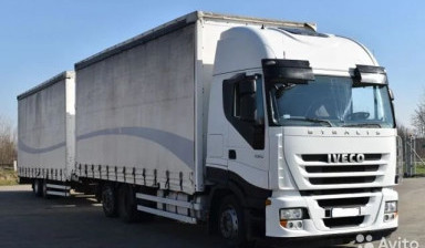 Ивеко Стралис 450 2011г Мкп 6х2 Тент-штора Тандем