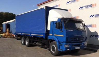 Автомбоиль борт с тент камаз 65117-RN 2017