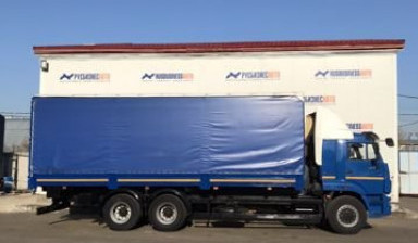 Автомбоиль борт с тент камаз 65117-RN 2017