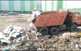 Вывоз строительного мусора слом старых сооружений