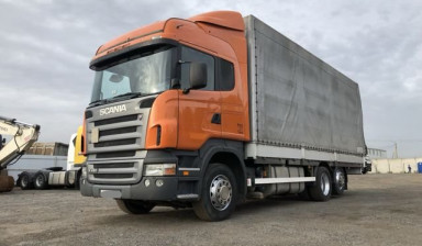 Тентованный грузовик Scania R420 6x2 2008