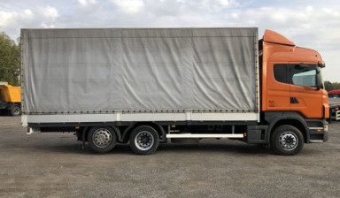 Тентованный грузовик Scania R420 6x2 2008