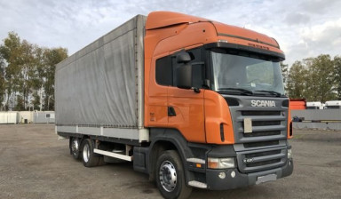 Тентованный грузовик Scania R420 6x2 2008