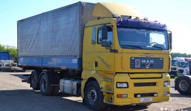 Грузовик BDF бортовой тентованный мan TGA 26.363