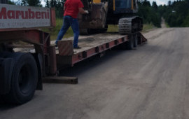 Экскаватор гусеничный в аренду. Коака, демонтаж.
