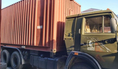 Камаз 53212 с прицепом