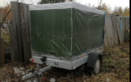 Грузоперевозки до 1т прицеп + 3 посажирских места